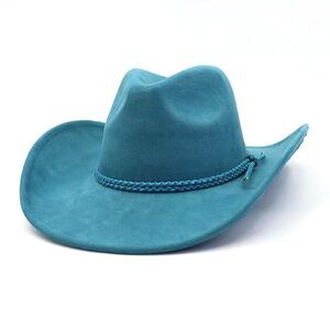 4952 Western Cowboy Hat For Women Men Wide Brim Cowboy Hat For Women
